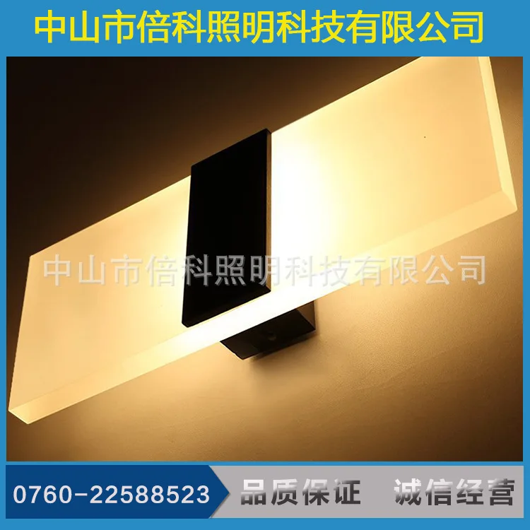 

3W 6500K 3000K White Warm Light LED Bedlight Wall Light Hotels Home Bedroom Living Room Corridor Lamp