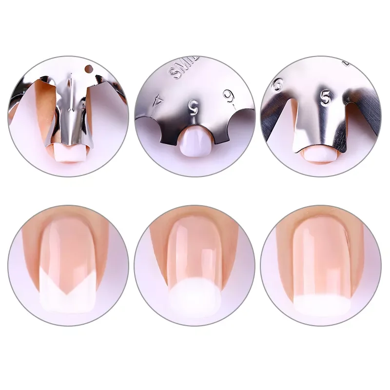 

Line Edge Nail Tool Cutter Nail Stencil Edge Trimmer Multi-size Nail Nail Art Styling Tool Set