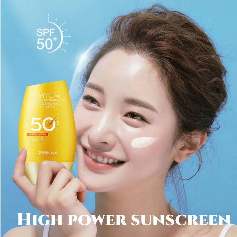 

Sunscreen Refreshing Breathable Sunscreen Double UV Protection Protection Isolation Moisturizing Sunscreen Spf 50 Products