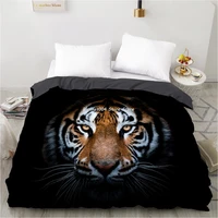 3d duvet cover quiltblanketcomfortable case luxury bedding 135 140x200 150x200 220x240 200x220 for home animal tiger
