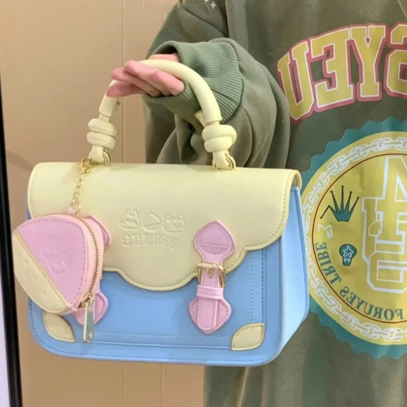 

Fashion Simplicity Commuter Shoulder Bag Women Handbag For Women Japanese Style JK Crossbody Bags For Women Bag PU Messenger Bag