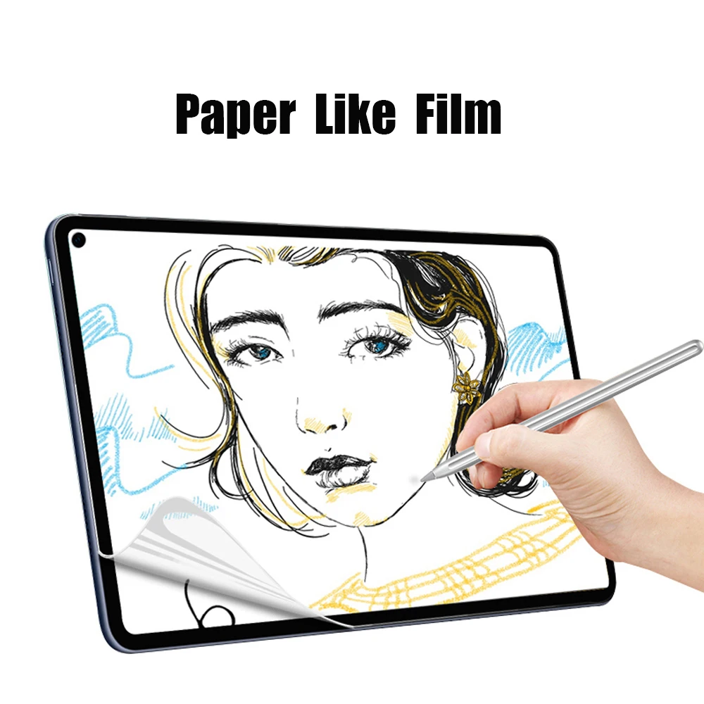 Paper Touch Film For Surface Go 2 3 Screen Protector Matte Film For Surface Pro 3 4 5 6 7 8 X Laptop Book 1 2 3 13.5 15