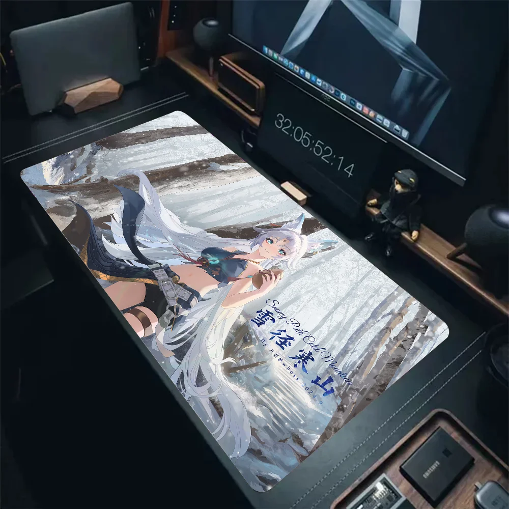 Feixiao Honkai Star Dome Железнодорожный коврик для мыши Коврик Настольный с ковриком