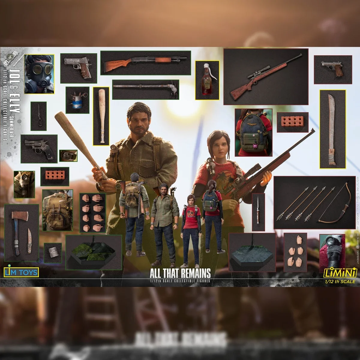 Фигурка героя фильма последняя выжившая Апокалипсис 6 дюймов 1/12