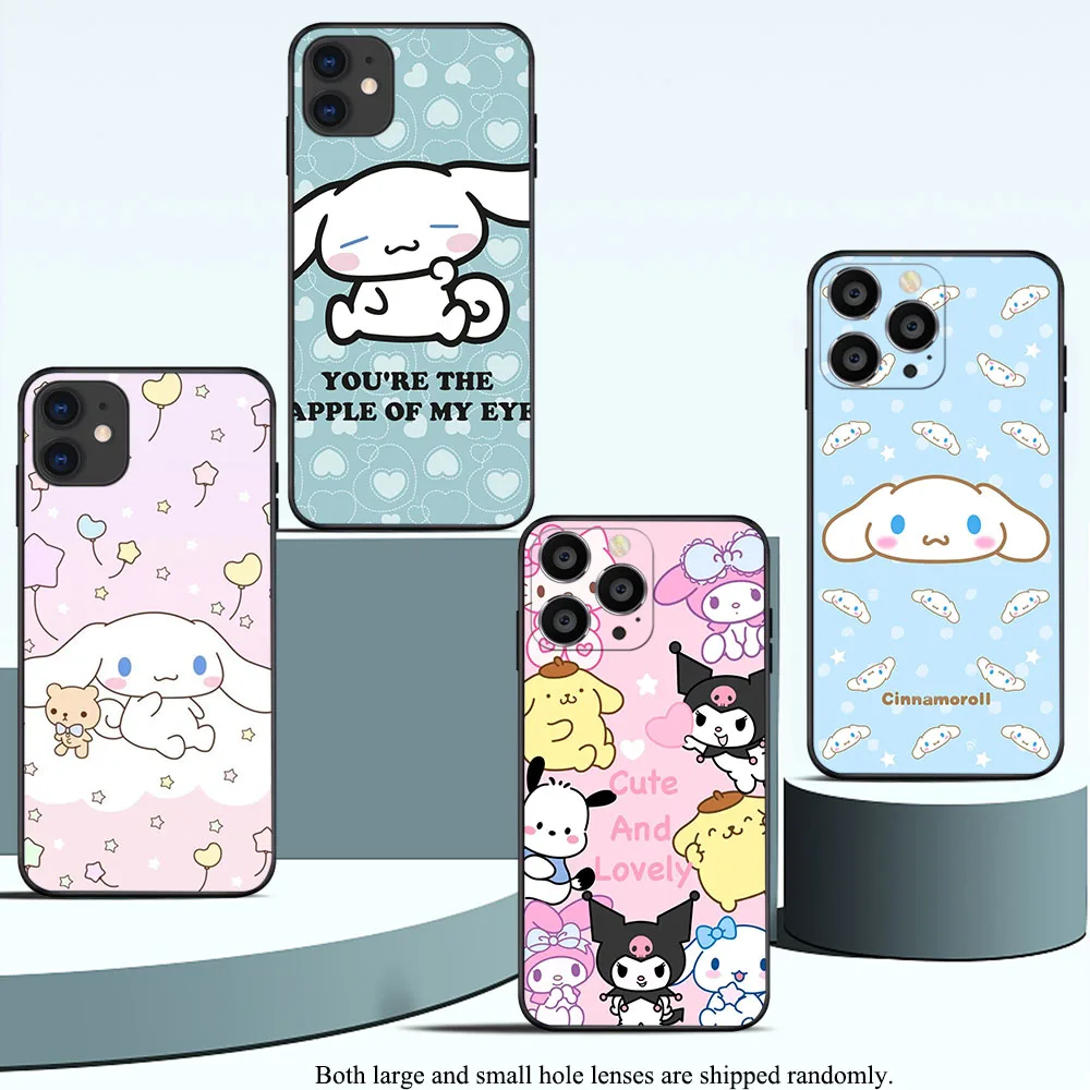 ID-24 Sanrio Cinnamoroll мягкая фотосессия для OPPO A8 A31 A9 A5 F11 Reno 3 A91 F15 A93 A54 A5S A7 A12 A12S A74 A95 F19