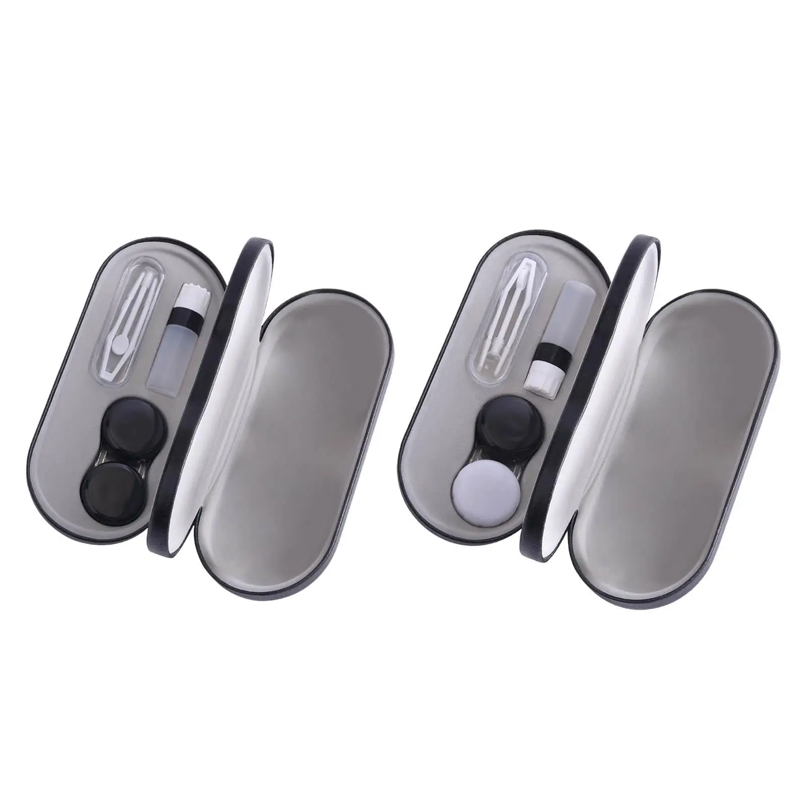 

Portable Dual Use Glasses Case Case Layer Box Hard Case Unisex