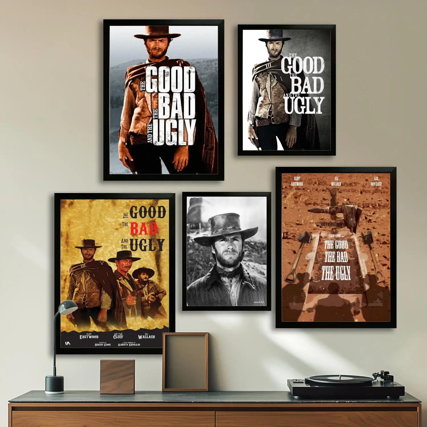 Художественный постер &quotХороший плохой и уродливый&quot печать на холсте