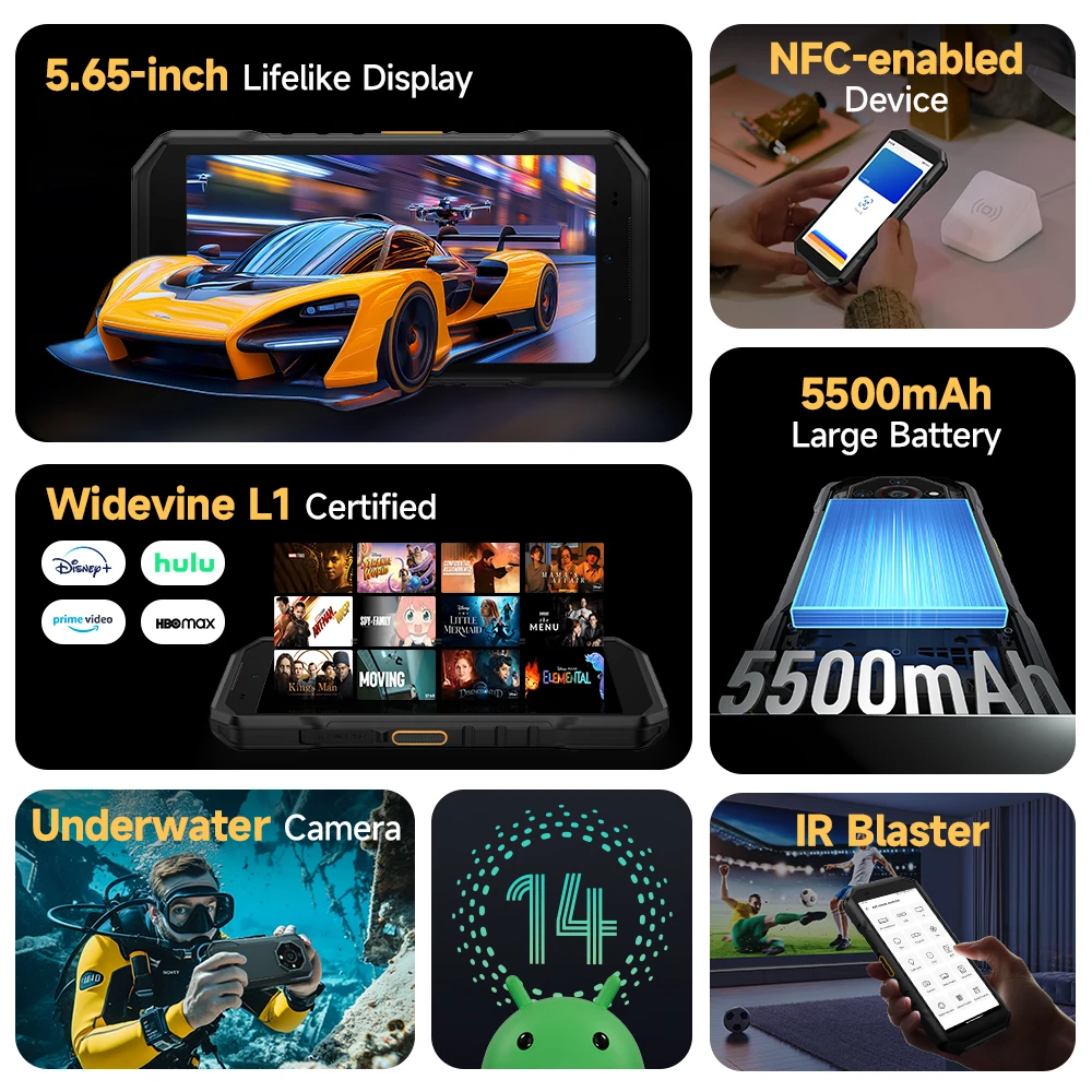 Смартфон Ulefone Armor X32 Pro 16/256ГБ global