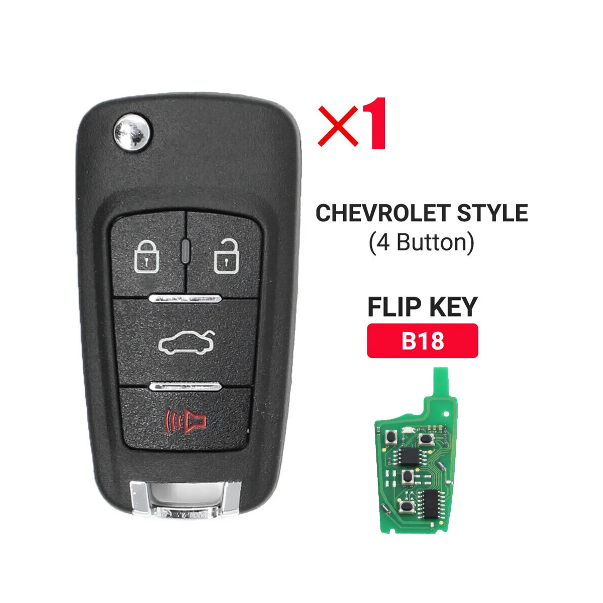 KEYDIY B18 KD пульт дистанционного управления автомобильный ключ универсальный 4