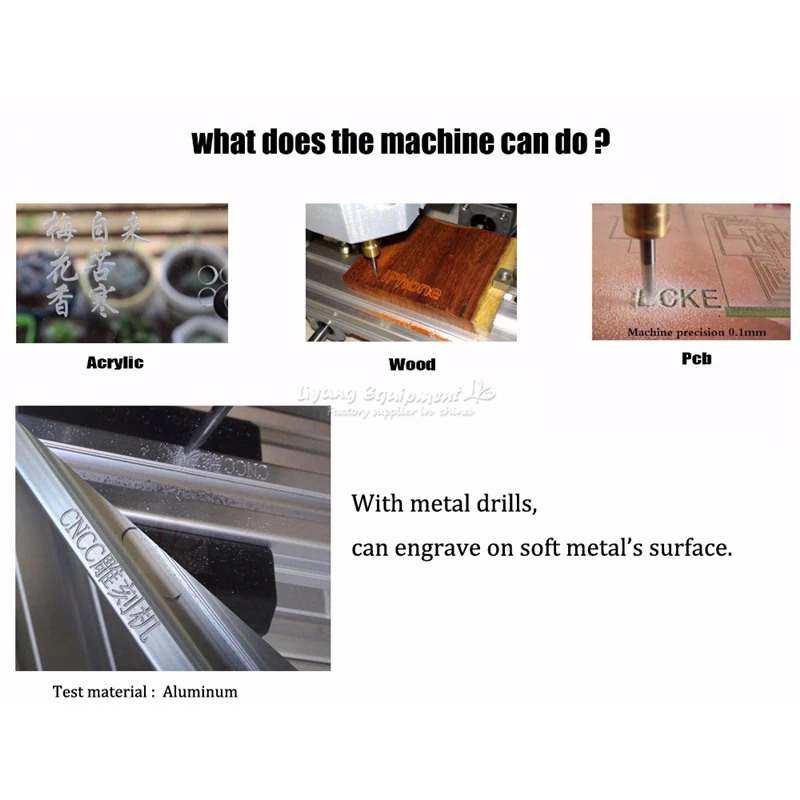 LY Разобранная упаковка DIY Мини CNC 3018 PRO лазерная гравировальная машина с