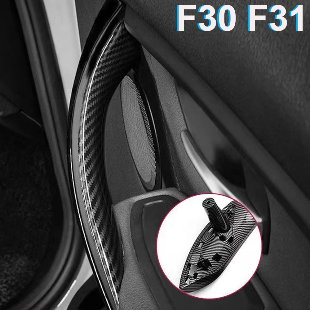 

For BMW 3 Series 2014-2018 F30 316d 318d 320d F31 320i 325d 51417279312 Inner Doors Handle Pull Trim Cover Car Accessories