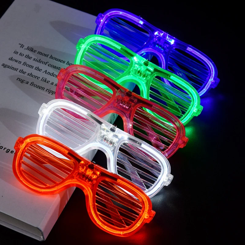 

Glow In The Dark Led Glasses Light Up Sunglasses Neon Party Favors Glow Glasses For Kids Adults Festival Party Supplies 2023 New