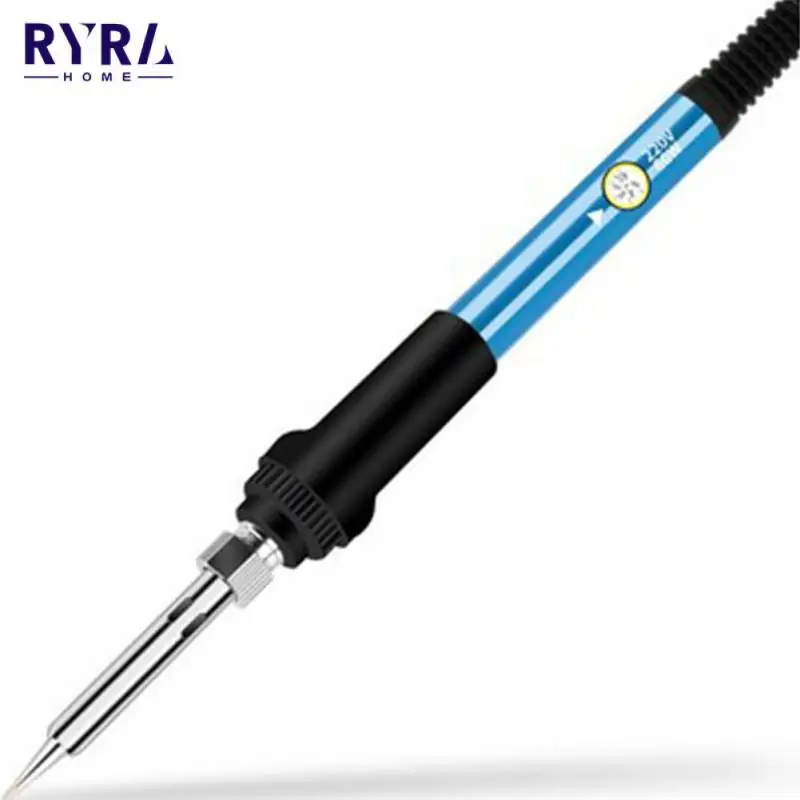 

New Adjustable Temperature Electric Soldering Iron Maintenance Welding Solder Rework Station Heat Pencil Tips Repair Soldering