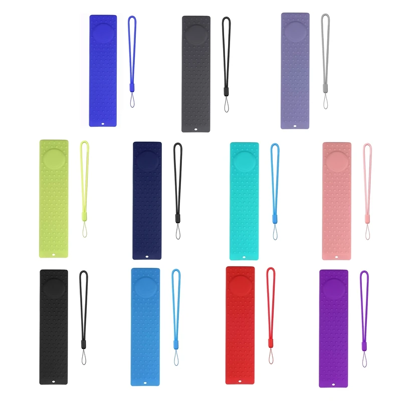 Силиконовый защитный чехол противоударный с ремешком для Mi Box S/Mi S 4K/Xiaomi TV Stick