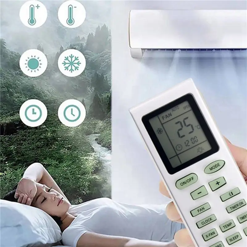 Фото B04B-2X YB1FA Замена пульта дистанционного управления для кондиционеров Inventor/Gree/Carrier/Sinclair YB1F2 YB1F2F YB1FAF YBOF YB1F2 YBOF2 Y502K №2