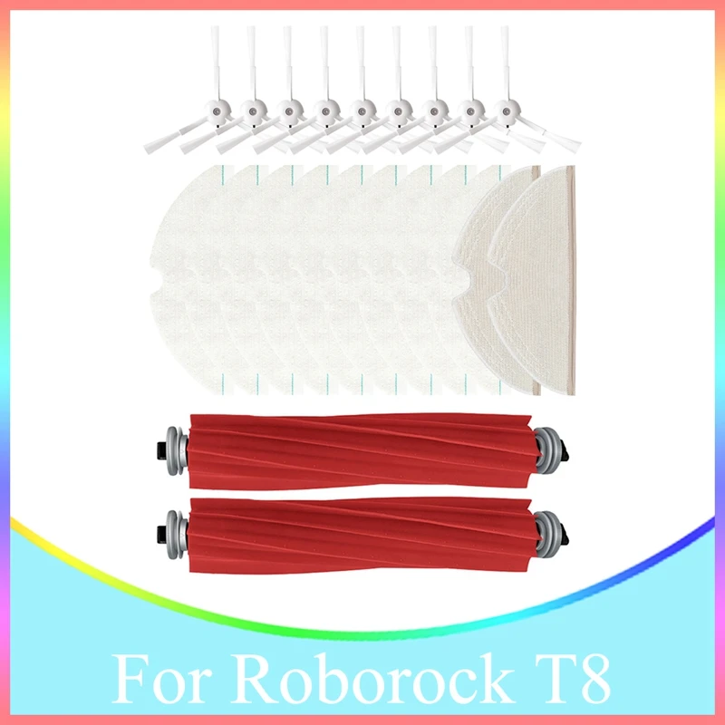 

Основная щетка, боковая щетка, Швабра, сменные детали для Roborock T8, аксессуары