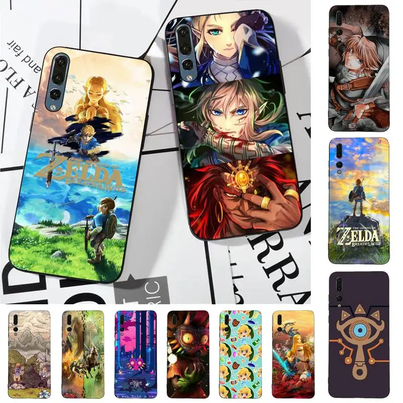 

BANDAI Legend Of Zelda Phone Case for Huawei P30 40 20 10 8 9 lite pro plus Psmart2019