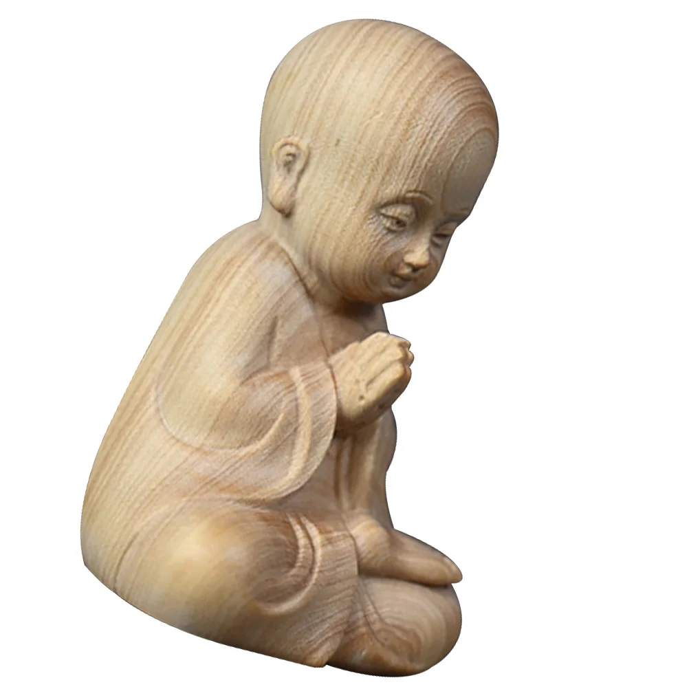 

Статуэтка для автомобиля, статуэтка монаха из Таиланда, Maitreya, статуэтка удачи, преследователь дзен, тайские украшения, приборная панель для ...