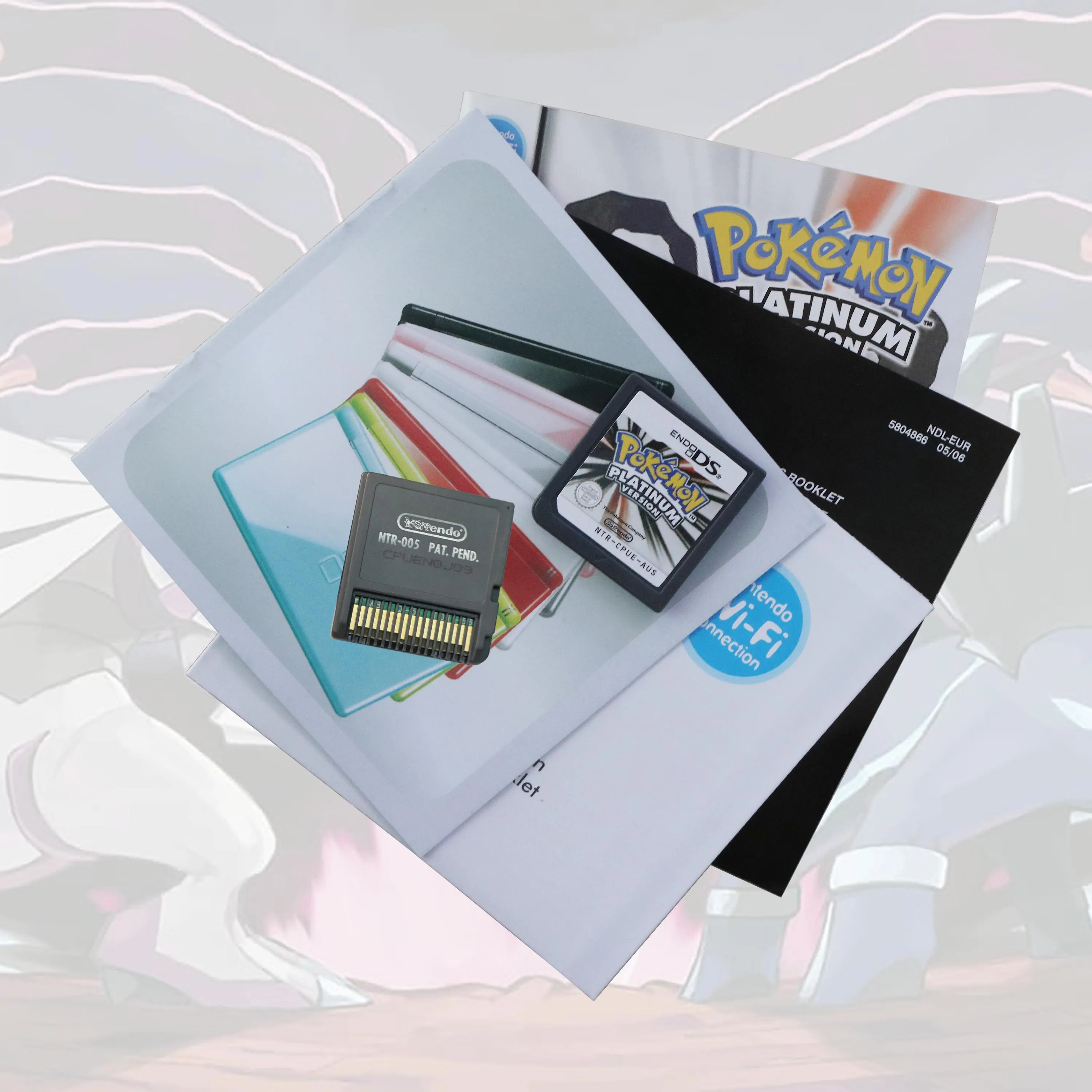 Игровая карта Pokémon Black White Platinum (AUS-версия) в новой запечатанной упаковке для DS, с коробкой и инструкциями. (art.: 3920d8f2df04b) - 3920d8f2df04b