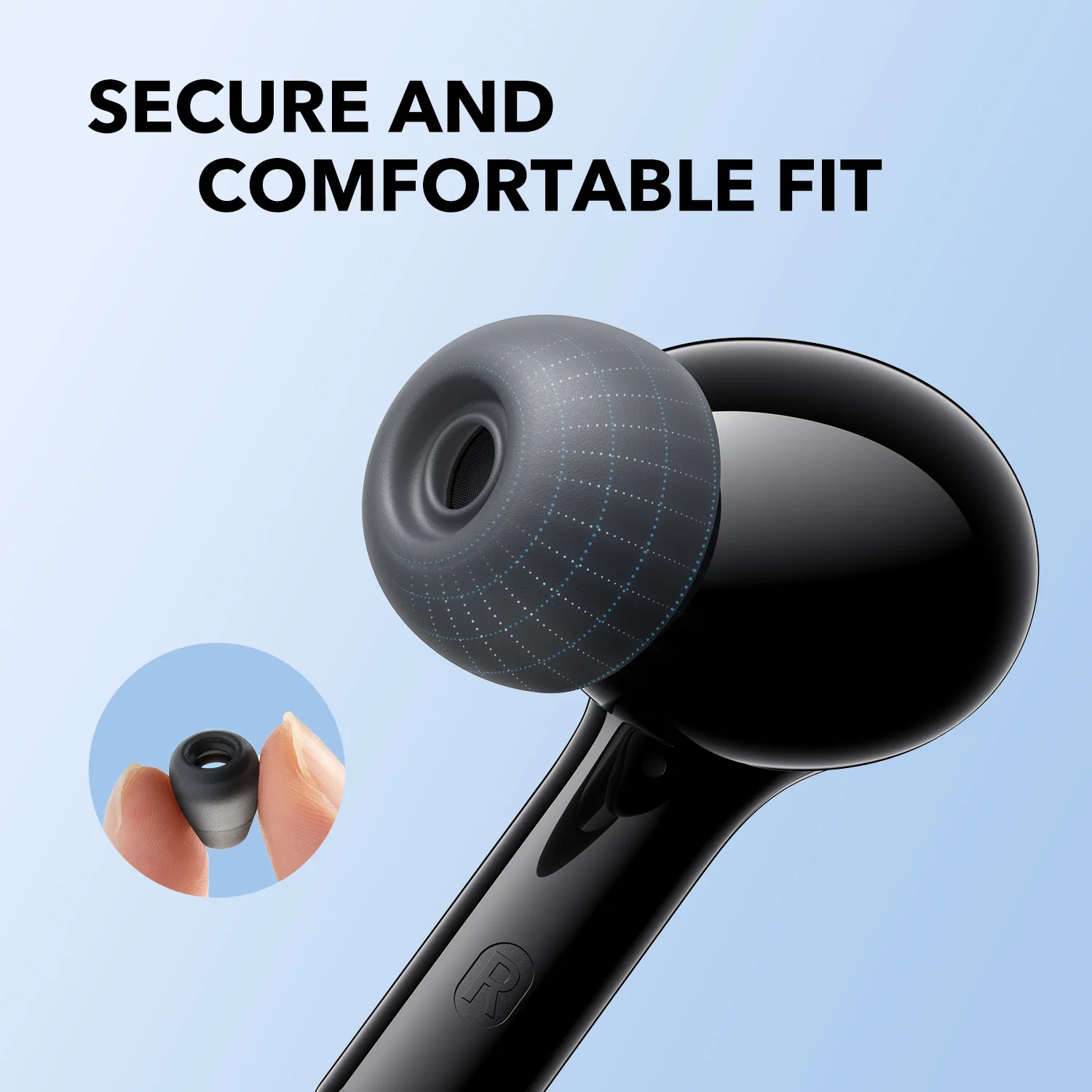 Беспроводная Bluetooth-гарнитура Soundcore - Anker life p2i улучшенный вызов IA 2 режима