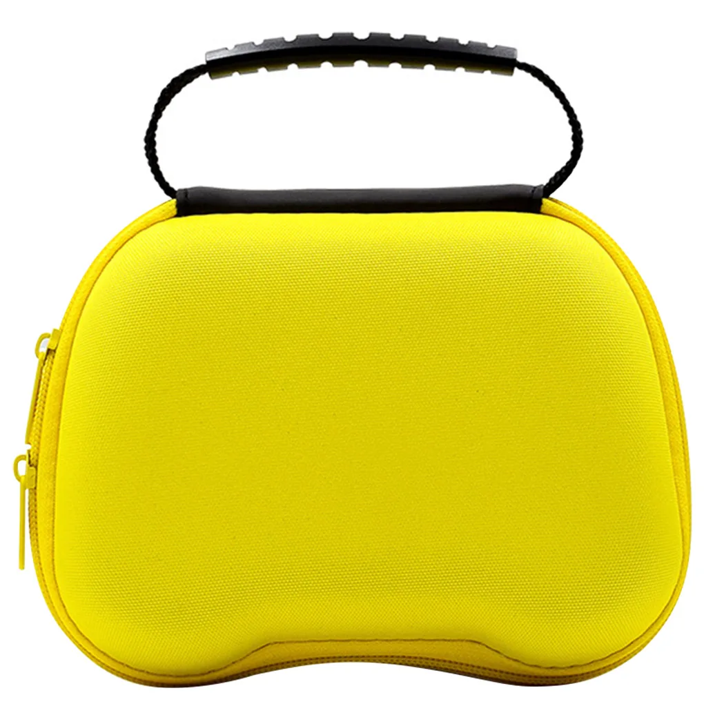 

New EVA Game Controller Handle Storage Bag Portable Pouch Replacement for Playstation 5 PS5, Yellow/Black/Blue/Red