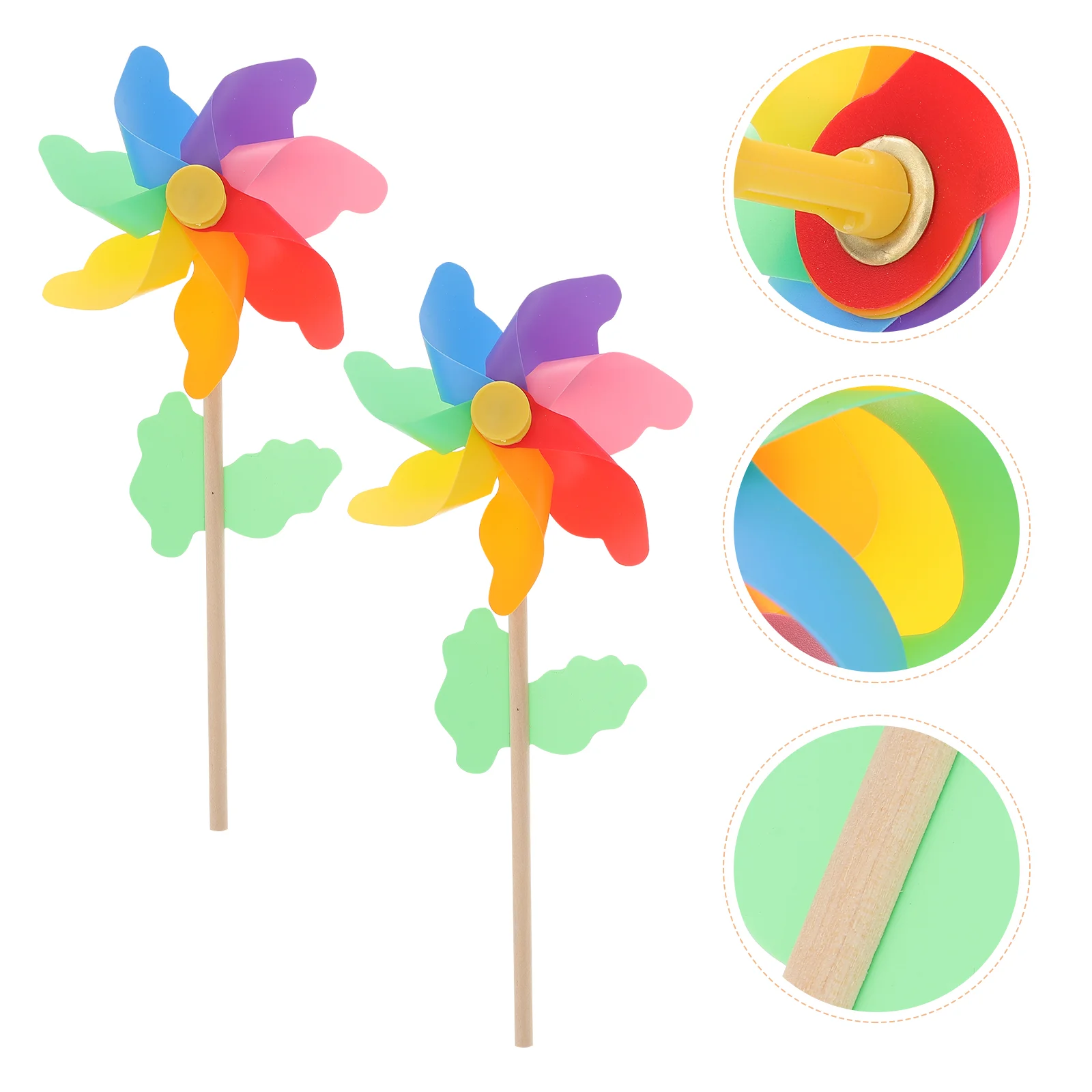 

6 шт. детская ветряная мельница Радуга поли Детские обучающие игрушки ветряная мельница детские игровые наборы скульптура ветряные Спиннер...