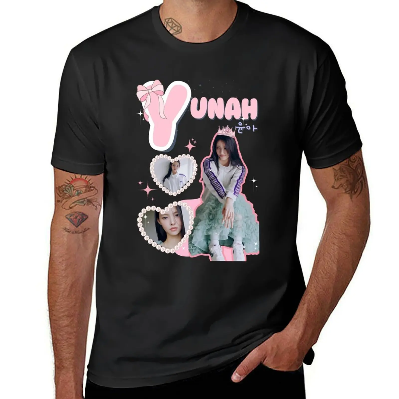 Футболка illit (KPOP) корейская модная Эстетическая одежда мужские футболки большого