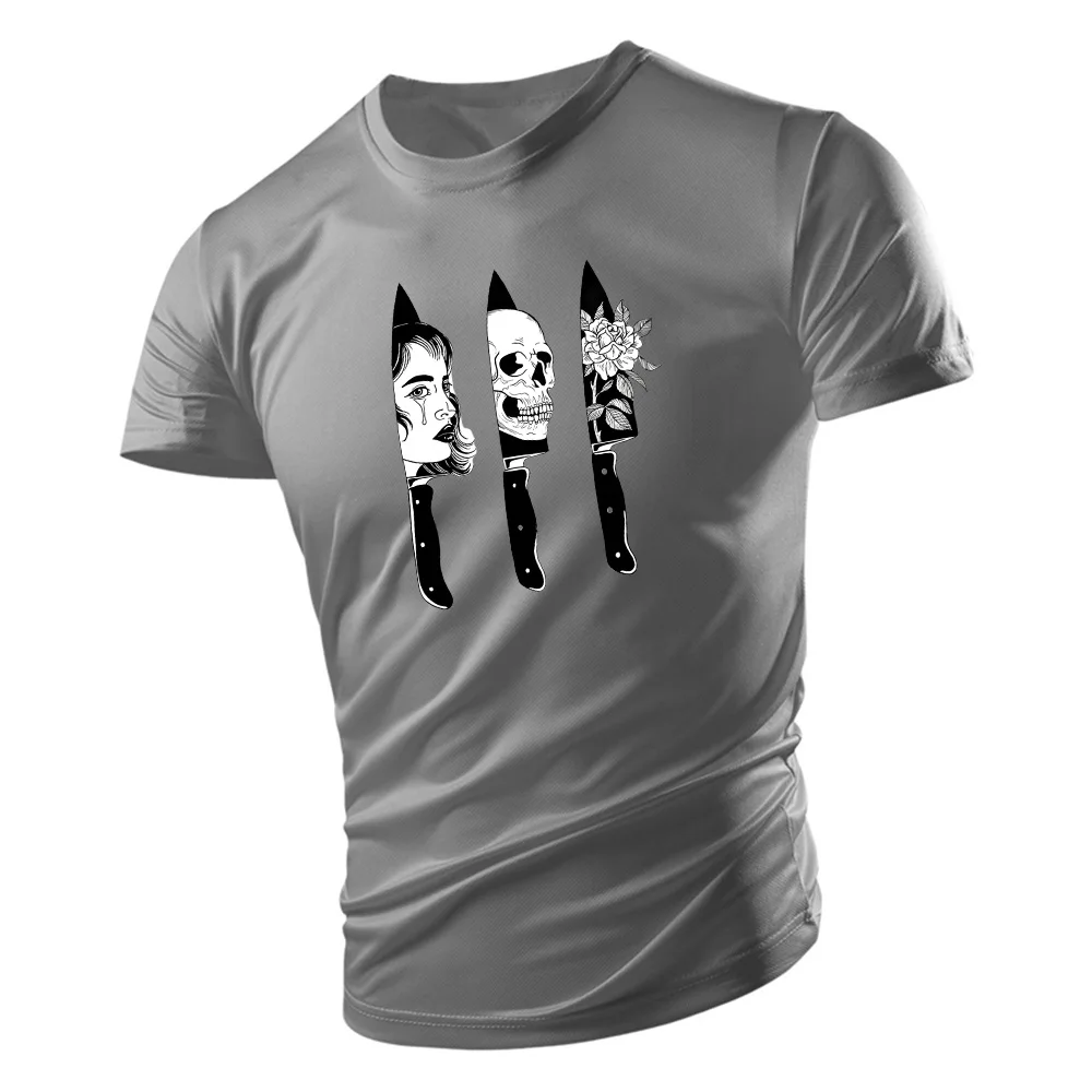 

Summer Adult Men'S T-Shirt Short Sleeve Jujutsu Kaisen Quick-Drying Fashion Plus-Size Retro Comfort Graphic 2d Printed O Neck