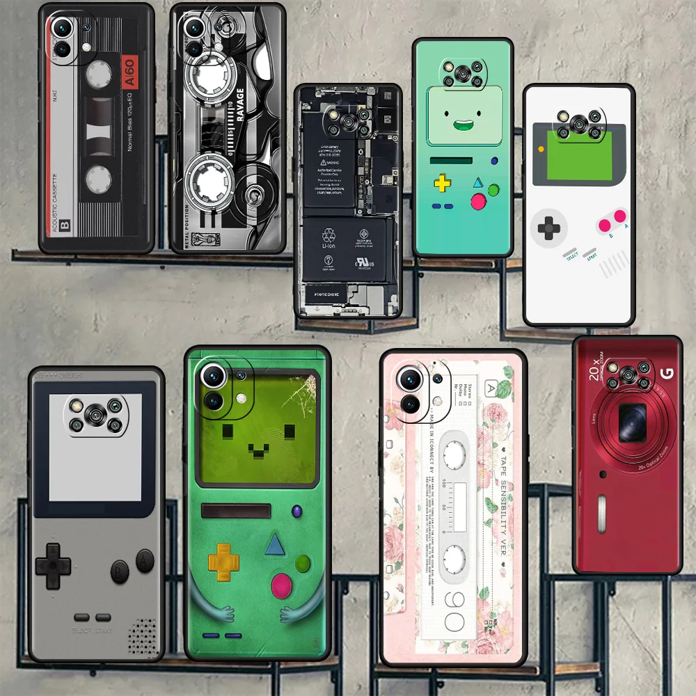 

Classic Game Gaming Case For Xiaomi Mi Poco X3 NFC M3 Pro F3 GT F1 M4 11 Lite Note 10 11T 10T 9T Silicone Back Phone Cover