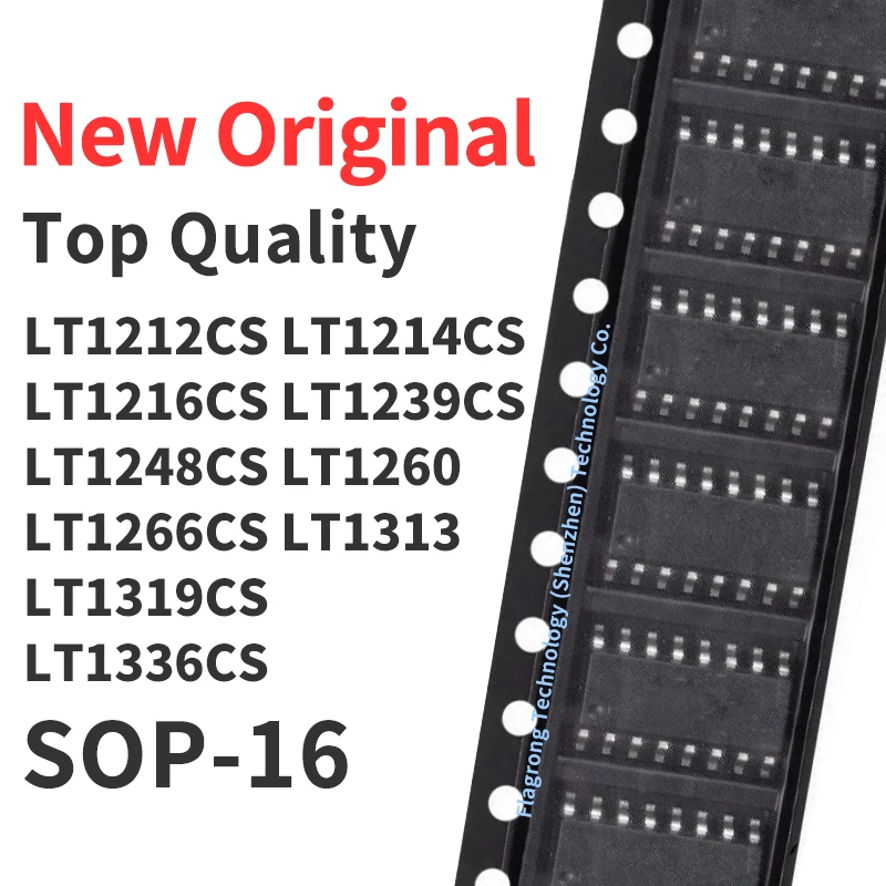 

10 PCS LT1212CS LT1214CS LT1216CS LT1239CS LT1248CS LT1260CS LT1266CS LT1313CS LT1319CS LT1336CS SOP-16 Chip IC New Original