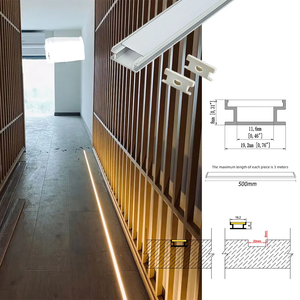19x8 мм 1 шт. 0 5 м лампочка для освещения низкого уровня-для создания атмосферы в