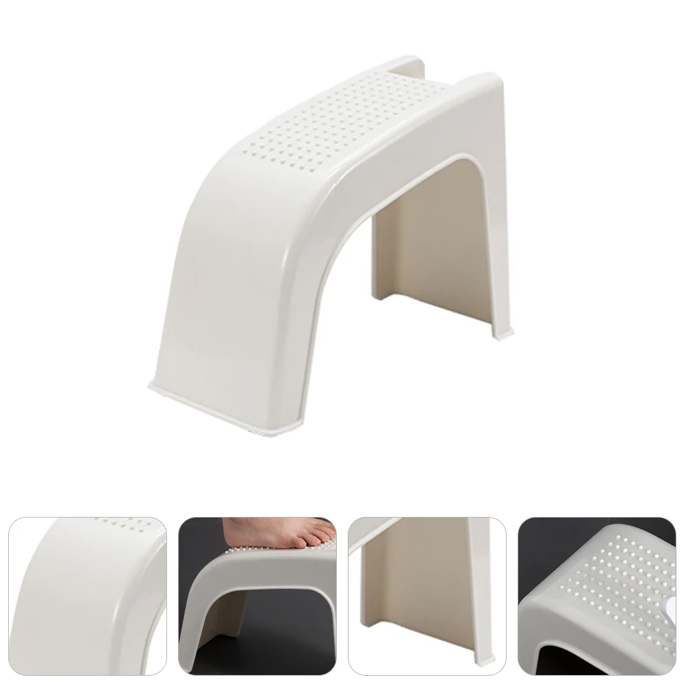 

Household Anti-slip Shower Stool Practical Pedicure Foot Stool Shower Foot Rest