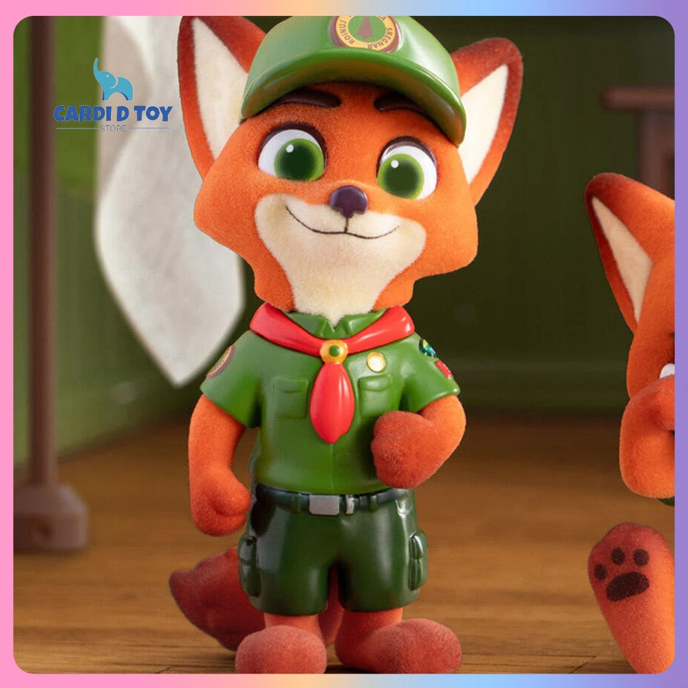 Фото Новая оригинальная коллекционная коробка-сюрприз Zootopia: аниме-фигурки, украшения, подарки, игрушки, серия «Детская фотостудия» №1