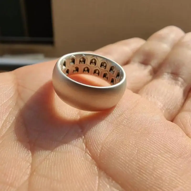 Кольца Wanfo для мужчин и женщин нишевые винтажные аксессуары на удачу цвет белый