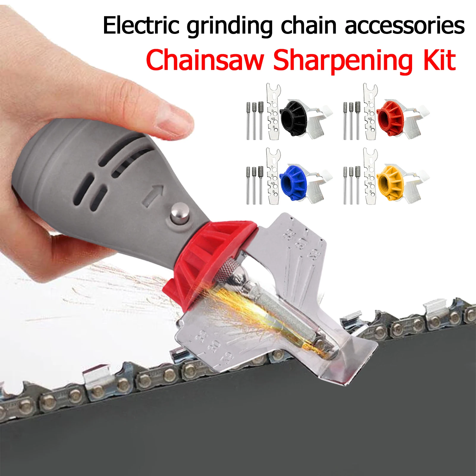 Набор для заточки бензопилы электрическая шлифовальная машина набор