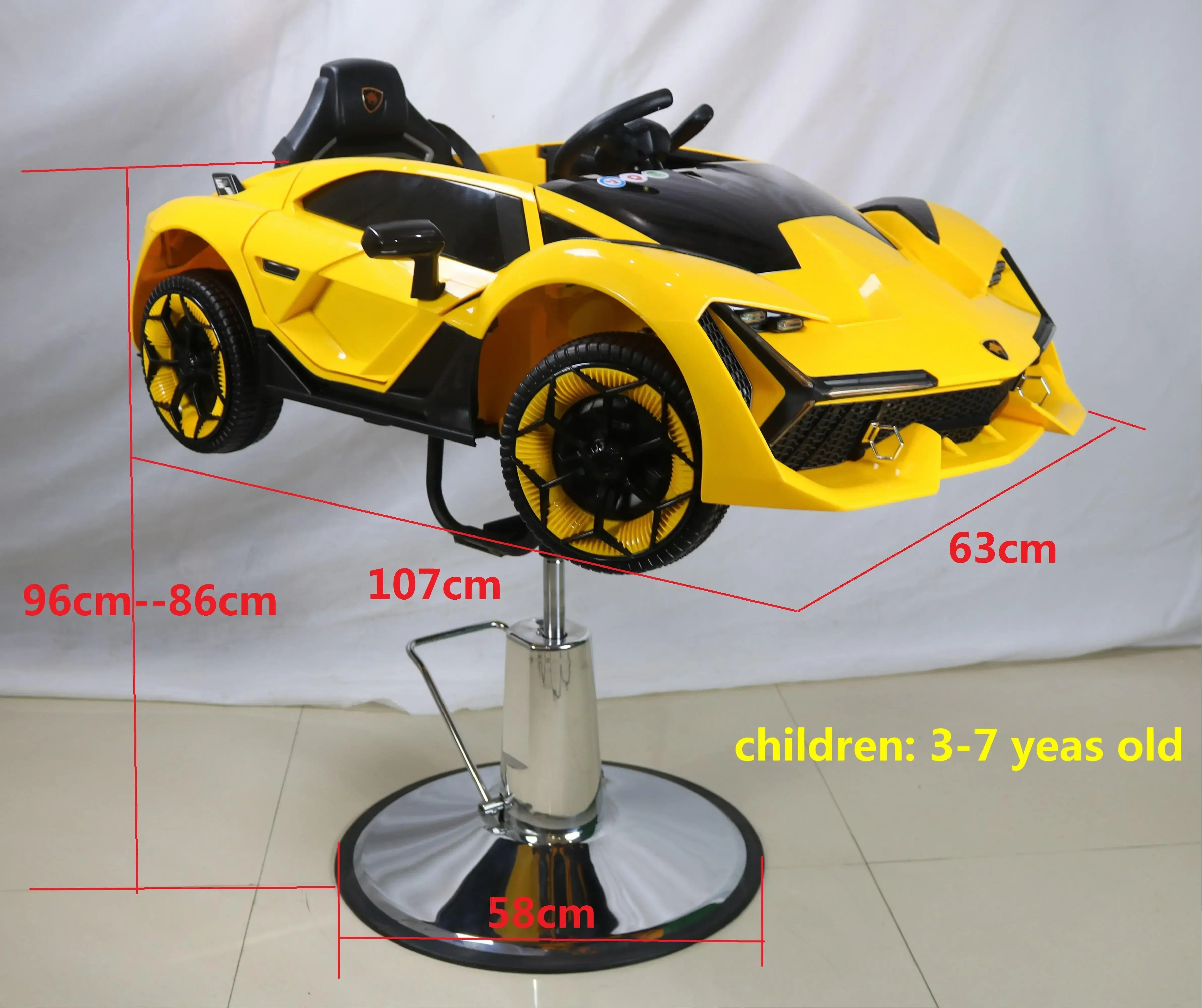 Детское парикмахерское кресло оборудование для парикмахерской детей