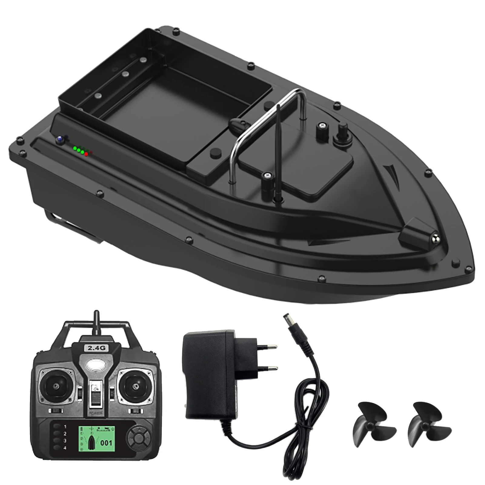 

GPS Fishing Bait Boat Double Motors Wireless Remote Control Smart Return Fish Finder 400-500M RC Fishing Lure Boat Speedboat