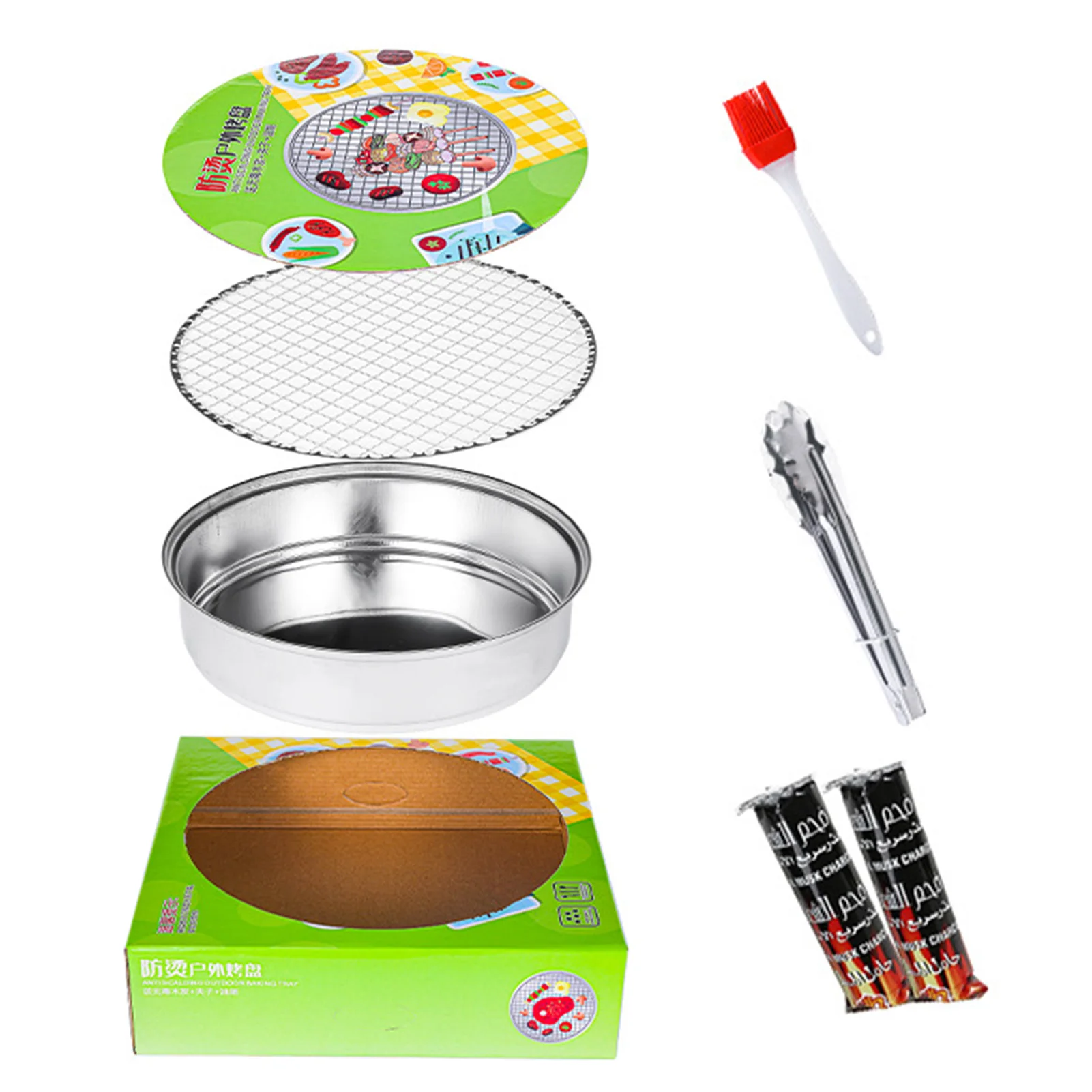 

Charcoal Grill Barbecue Grill Charcoal Grill Portable Lightweight Recyclable Barbecue Grill Eco Friendly Great For Camping