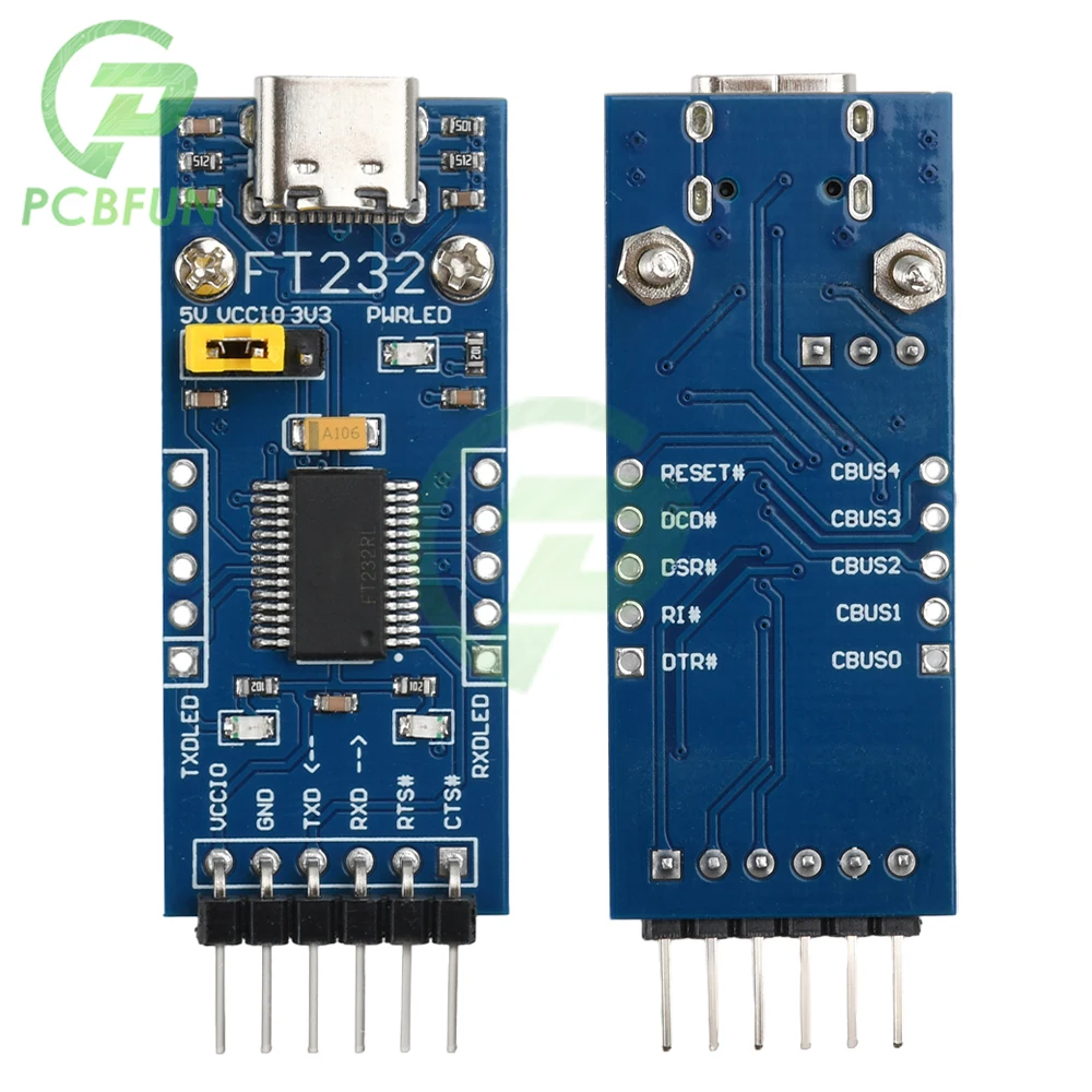 Модуль последовательного адаптера FT232RL FT232 FTDI USB 3 В 5 на TTL для Arduino TO 232 Micro