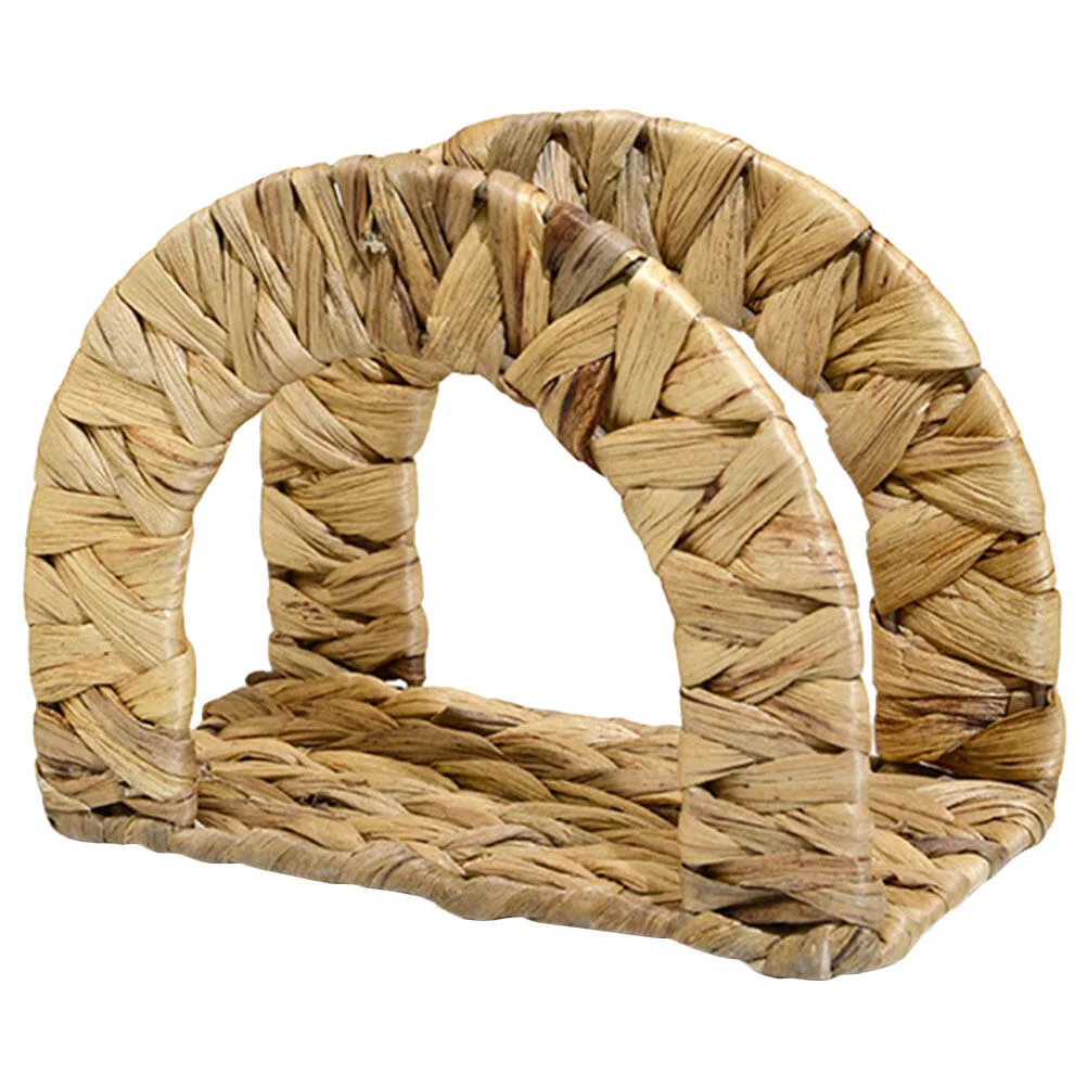 

Storage Rack Napkin Holder Modern Holders For Paper Napkins Dispenser Decorative Tabletop Woven Tissue Dinner Desktop