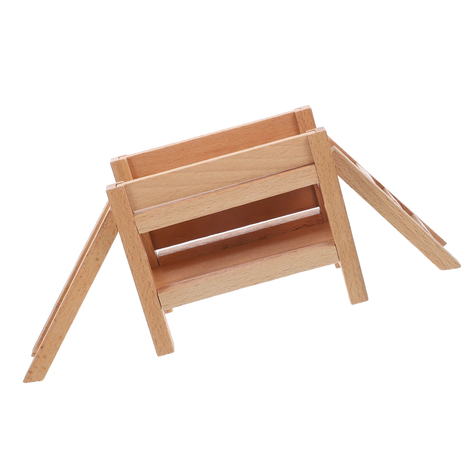 

Disassembly Toy Mini House Furniture DIY Bunk Bed Wooden Adornment Puzzle Disassembling Fun
