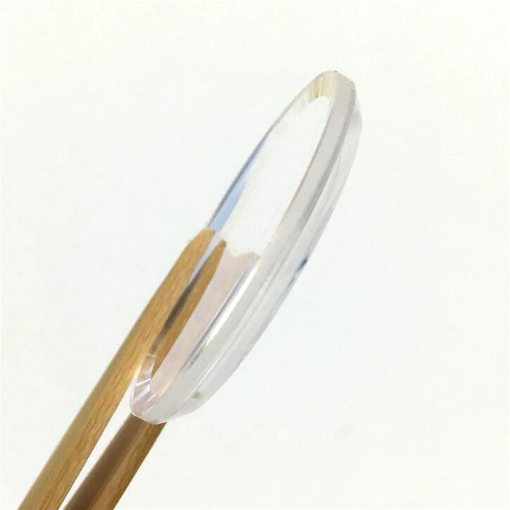 31.5mm x 4.0mm Blue/Red Coating Beveled Convex Sapphire Watch Lens Mask Glass Accessories for SKX007