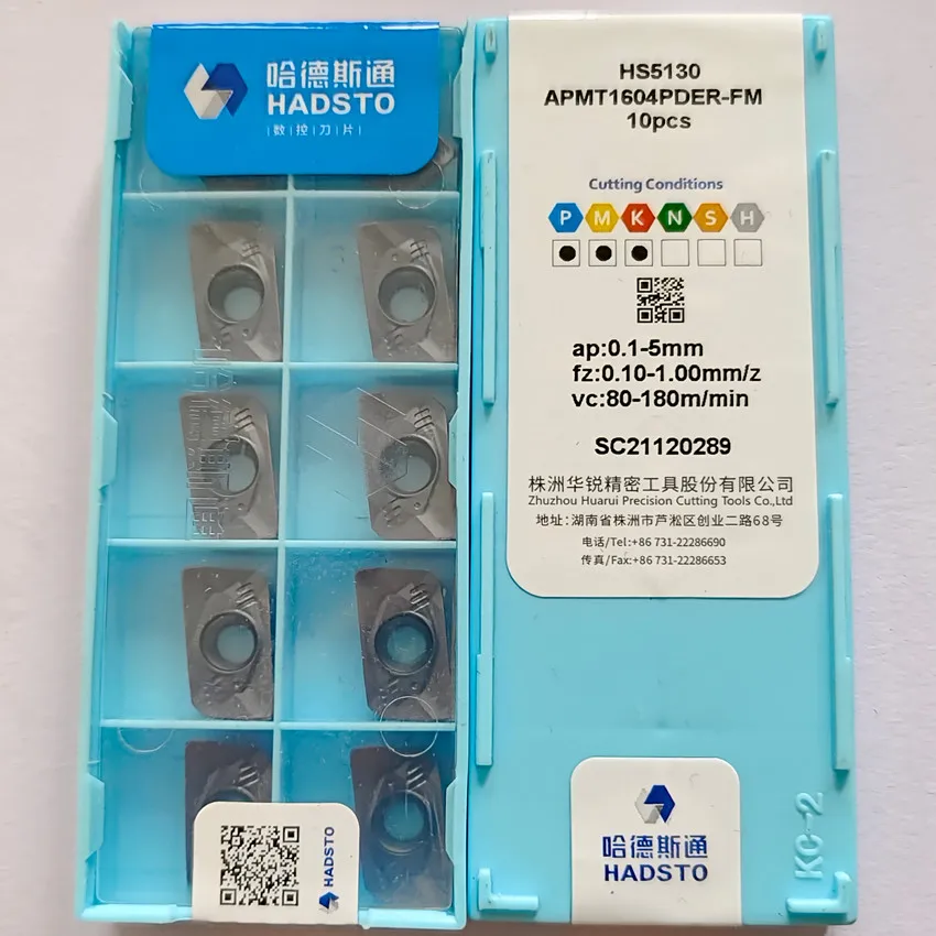 

APMT1135PDER-FM WS5130 / APMT1605PDER-FM WS5130 / APMT1604PDER-FM WS5130 / APMT1605PDER-HM WS5130 ЧПУ карбдная Вставка 10 шт./кор.