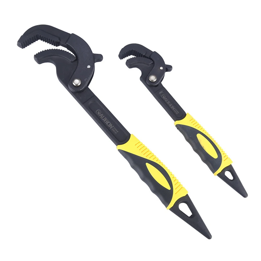 14-30MM 30-60MM Pipe Adjustable Wrench Universal Key Open End Multi Function Tool Carbon Steel Monkey Spanner Plumber Hand Tools