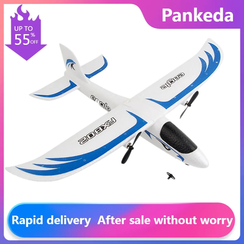 

Beginner RC Plane UAV 2.4G Kit Glider Remote Control Airplane Flying Distance 150 Meters Multiple Configuration Aircraft Toy