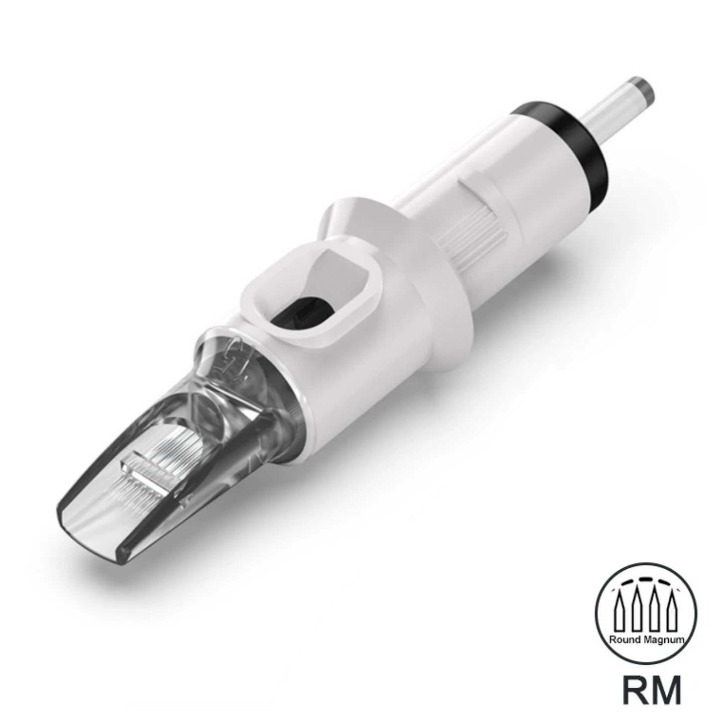 Изогнутый картридж с иглами для татуировок 20 шт. белая Magnum 5/7/9/11/13/15/17/19/21/23/25/27RM