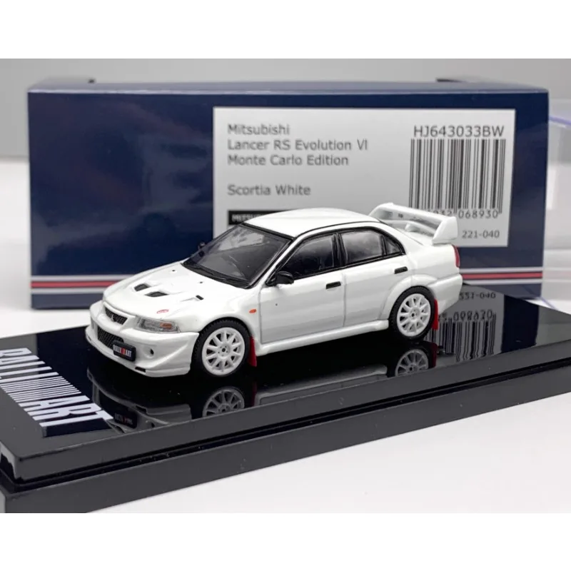 Фото Модель автомобиля Mitsubishi Lancer RS/GRS Evolution VI из сплава, масштаб 1:64, HobbyJapan №3