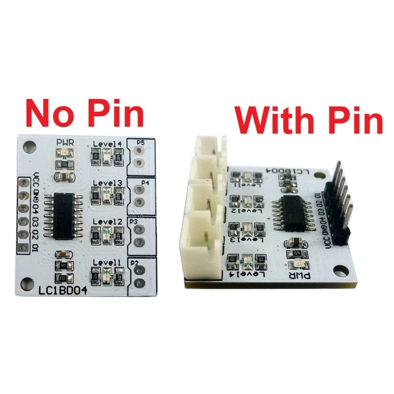 M2EC DC5V 4Цифровая плата индикатора уровня воды Модули контроллера датчика жидкости M2EC DC5V 4Цифровая плата индикатора уровня воды Модули контроллера датчика жидкости