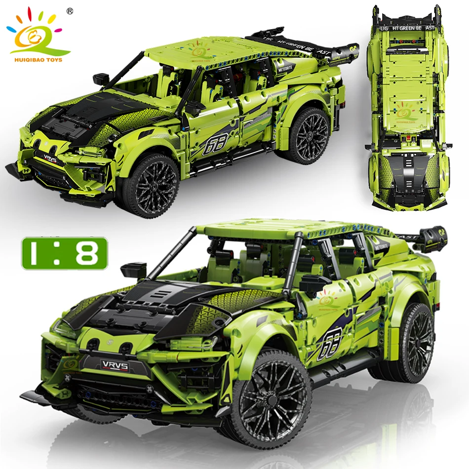 

2375 шт Знаменитые спортивные супер модель автомобиля SUV строительные блоки тек Чемпион автомобиль багги кирпичи город строительные игрушки для детей