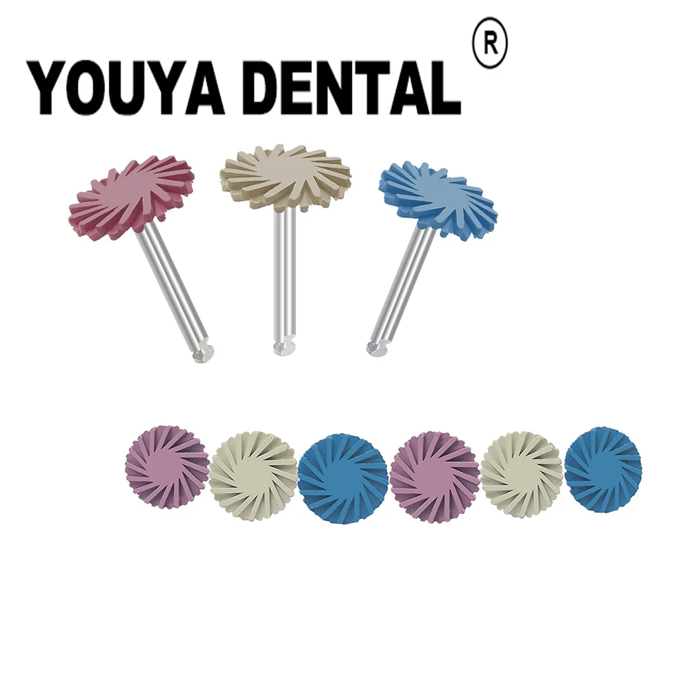 6 шт./коробка, резиновые алмазные полировочные материалы